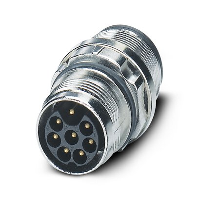 Phoenix Contact Circular Connector, 4 Contacts, Front Mount, M17 Connector, Plug, Male, IP67, ST Series | 1613544