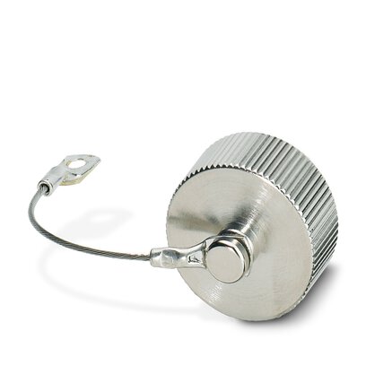 Phoenix Contact Silver Protective Cap for use with Circular Connector | 1665907