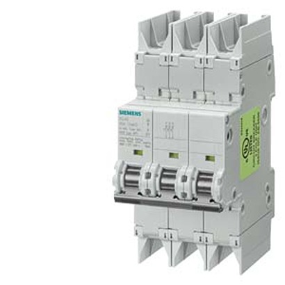 Siemens SENTRON 5SJ4315 MCB, 3P, 2A Curve D, 400V AC, 60V DC, 10 kA Breaking Capacity | 5SJ4315-8HG42