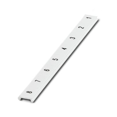 Phoenix Contact, ZBF6 Marker Strip for use with Terminal Blocks | 0803450