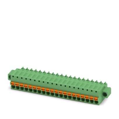 Phoenix Contact FK-MCP Series PCB Connector, 20-Contact, 3.5mm Pitch, Screw, 1-Row, Push In Spring Termination | 1940279