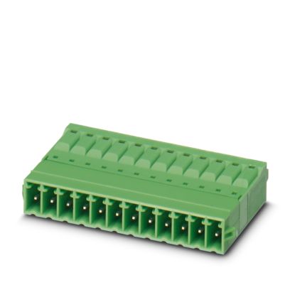 Phoenix Contact IFMC Series PCB Connector, 2-Contact, 3.5mm Pitch, Snap-In, 1-Row, Push In Spring Termination | 1357185