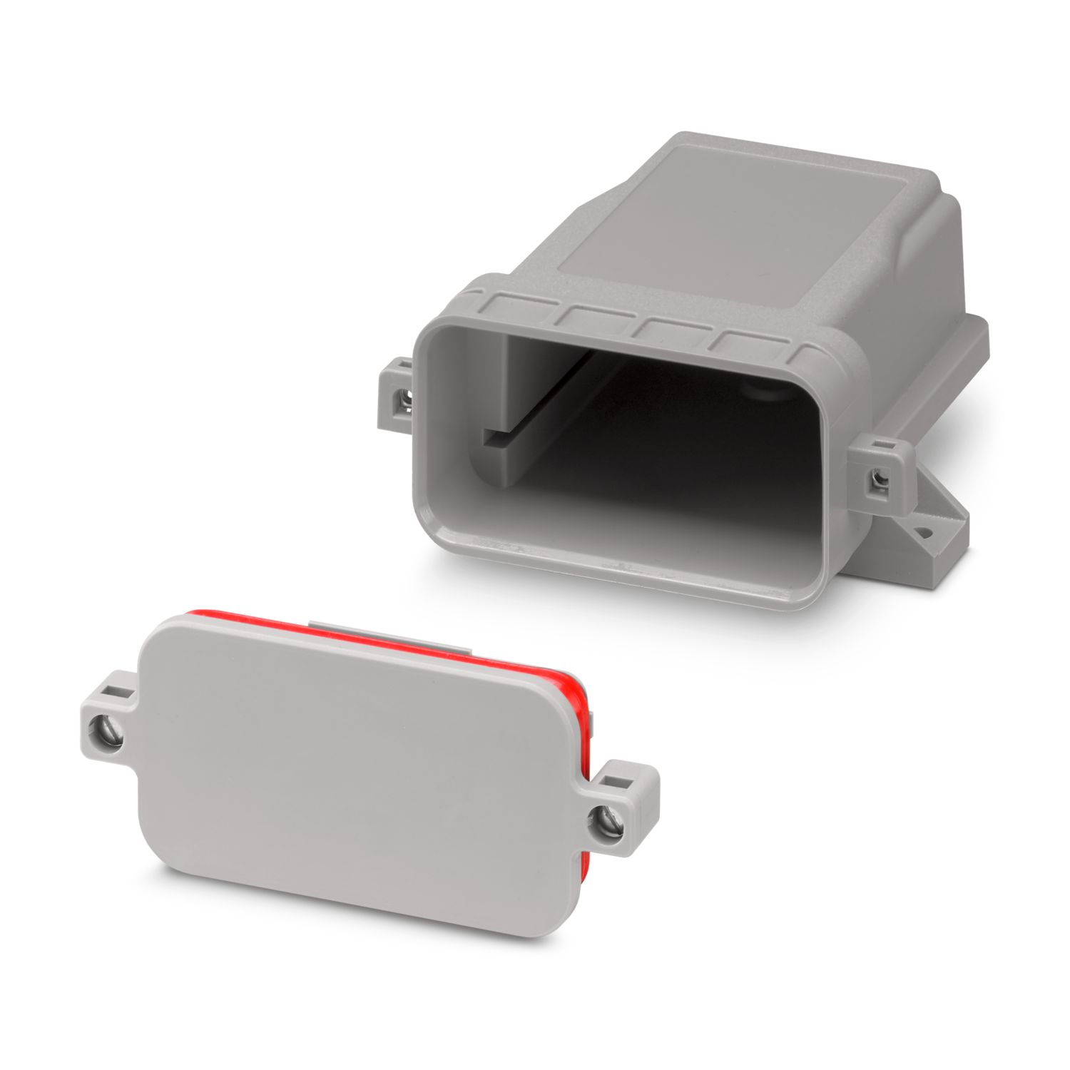 Phoenix Contact Outdoor Housing Enclosure Type ECS Series , 97.8 x 89.4 x 45.1mm, Polycarbonate Electronic Housing | 1457026