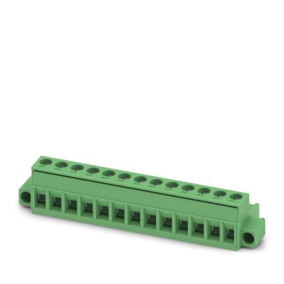 Phoenix Contact MSTB Series PCB Connector, 13-Contact, 5mm Pitch, Screw, 1-Row, Screw Termination | 1786941