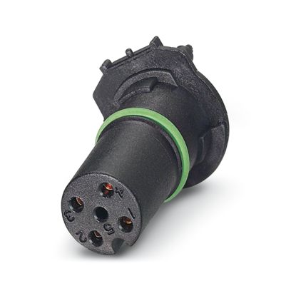 Phoenix Contact Socket Circular Connector Insert 4 Way for use with For Circular Connector Inserts | 1414071