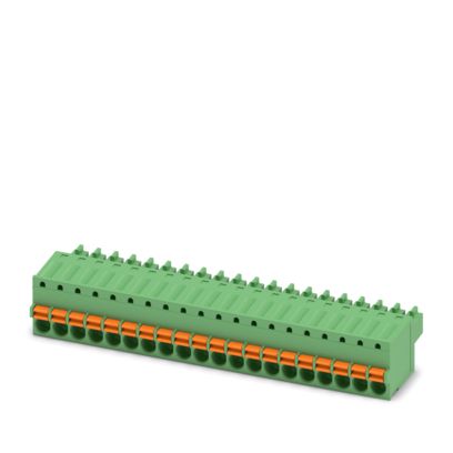 Phoenix Contact FK-MCP Series PCB Connector, 20-Contact, 3.5mm Pitch, 1-Row, Push In Spring Termination | 1940088