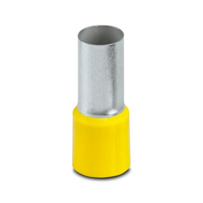 Phoenix Contact Insulated Ferrule, 20mm Pin Length, 12.7mm Pin Diameter, Yellow | 3201848