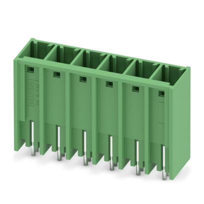 Phoenix Contact PCV Series Straight Solder Mount PCB Header, 6 Contact(s), 7.62mm Pitch, 1 Row(s), Shrouded | 1131535