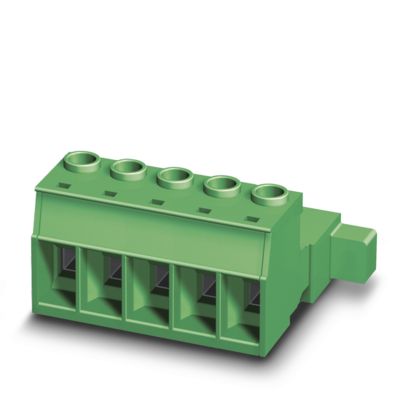 Phoenix Contact PCB Terminal Block, 2-Contact, 10.16mm Pitch, Push-In, 1-Row, Screw Termination | 1975817