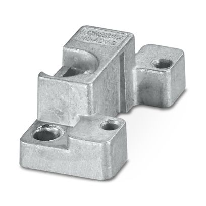 Phoenix Contact HC Series Die Cast Zinc Mounting Flange for Use with Enclosures, 42 x 20.5 x 14mm | 1604641