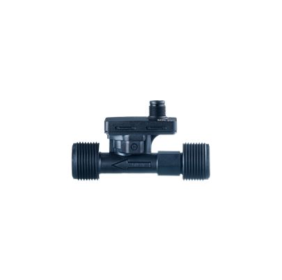 ifm electronic SV5 Series Vortex Flow Meter Flow Meter for Coolants, Glycol Solutions, Water, 16 gph Min, 317 gph Max | SV5051