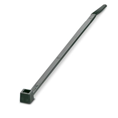 Phoenix Contact Cable Ties, Standard, 140mm x 3.6 mm, Black Polyamide, Pk-100 | 3240745