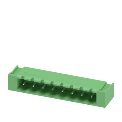 Phoenix Contact Straight Solder Mount PCB Header, 8 Contact(s), 5.08mm Pitch, 1 Row(s), Shrouded | 1809131