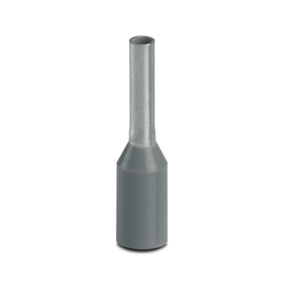 Phoenix Contact Insulated Ferrule, 6mm Pin Length, 1.3mm Pin Diameter, Grey | 3200690