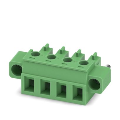 Phoenix Contact PCB Terminal Block, 4-Contact, 5.08mm Pitch, Push-In, 1-Row, Socket Termination | 1847372