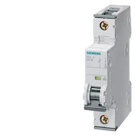Siemens SENTRON 5SY8 MCB, 1P, 3A Curve D, 400V AC, 60V DC, 50 kA Breaking Capacity | 5SY8103-8