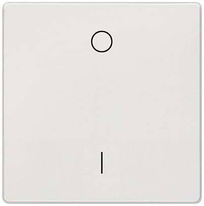 Siemens White Rocker Switch, 1 Way, 1 Gang, 5TG71 | 5TG7142