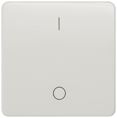 Siemens White Rocker Switch, 1 Way, 1 Gang, 5TG78 | 5TG7802