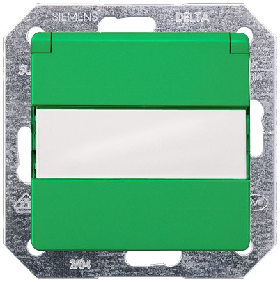 Siemens 5UB19 Green Electrical Socket, 16A, Schuko | 5UB1913