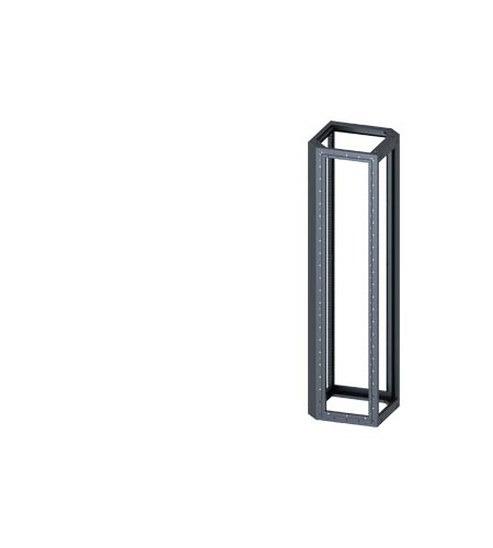 Siemens 8MF12 Series Zinc Plated Steel Frame for Use with Corner Housing, 2200 x 600 x 600mm | 8MF1267-2GE30