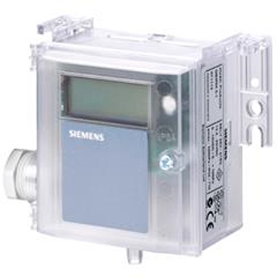 Siemens QBM Series Pressure Sensor, 0Pa Min, 1000Pa Max, Volt Output, Differential Reading | QBM3020-10D / S55720-S242