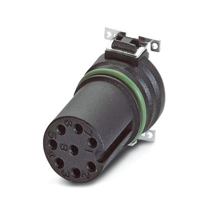Phoenix Contact Socket Circular Connector Insert 8 Way for use with Circular Connector | 1411994