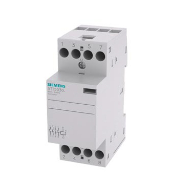 Siemens SENTRON 5TT INSTA Contactor, 110 V ac/dc Coil, 4-Pole, 24 A, 4NO, 400 V ac | 5TT5030-1