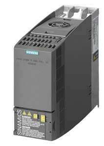 Siemens Inverter Drive, 3 kW, 4 kW, 3 Phase, 400 V ac, 10.6 A, 11.4 A, SINAMICS G120C Series | 6SL3210-1KE18-8UP1