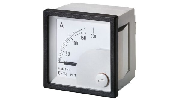 Siemens 3NJ6900 Analogue Panel Ammeter 150A AC Moving Iron