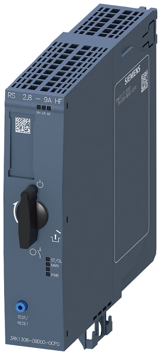 Siemens SIMATIC Soft Starter, Reversing, 4 kW, 48 → 500 V ac, IP20 | 3RK1308-0BD00-0CP0