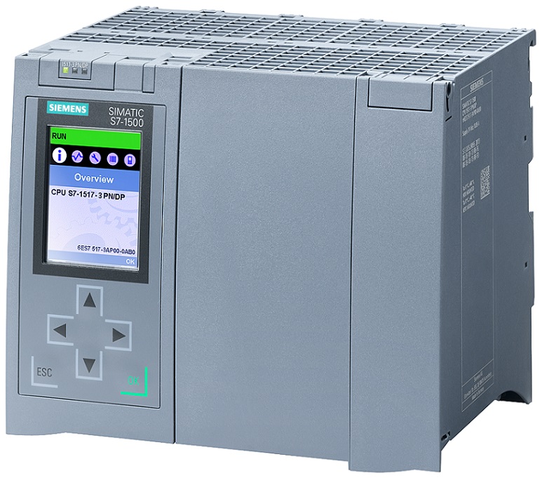 Siemens SIMATIC S7-1500 Series PLC CPU for Use with SIMATIC S7-1500 Series, 20-Input | 6ES7517-3AP00-0AB0