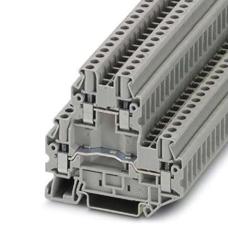 Phoenix Contact 3074444 UTTB Series Grey, Screw Termination | 3074444