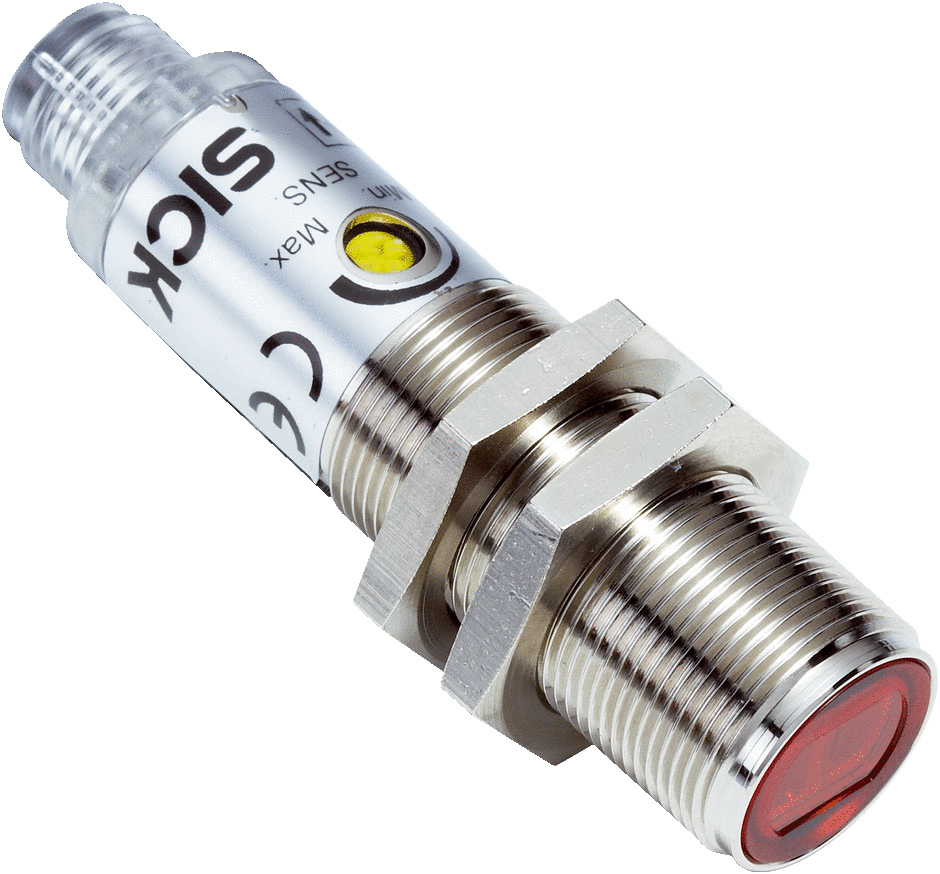 SICK Retroreflective Photoelectric Sensor, Barrel Sensor, 7 m Detection Range | VL180-2F32331