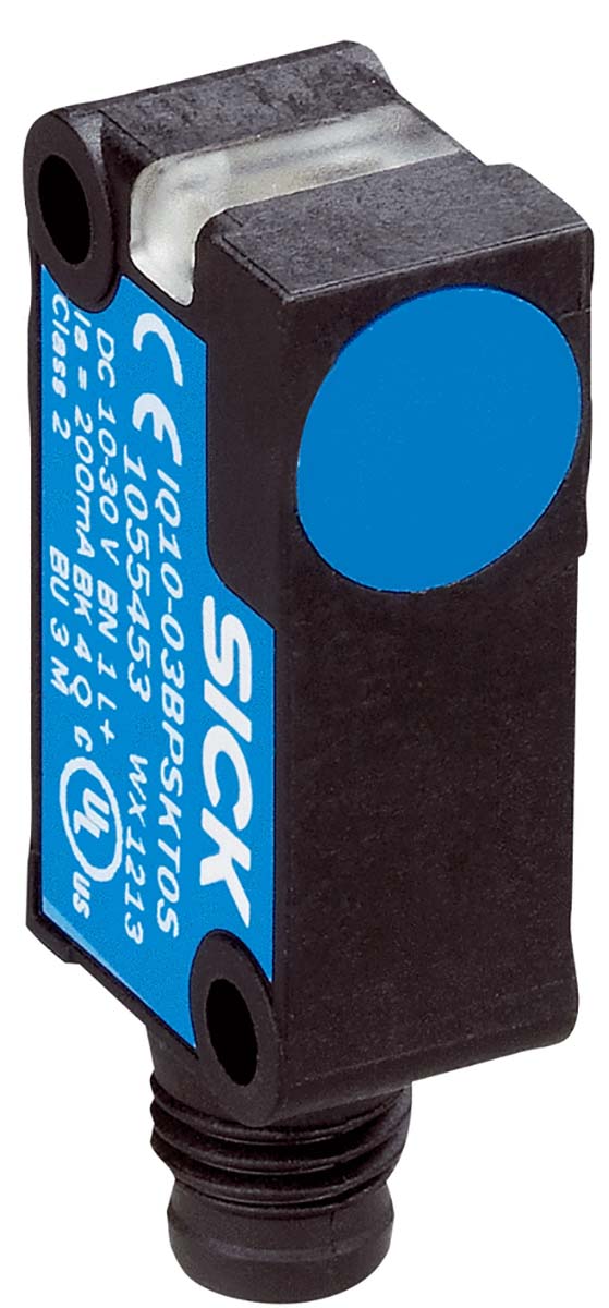 SICK Inductive Block Proximity Sensor, 3 mm Detection, PNP NO+NC, 10 → 30 V dc | IQ10-03BPPKQ8S