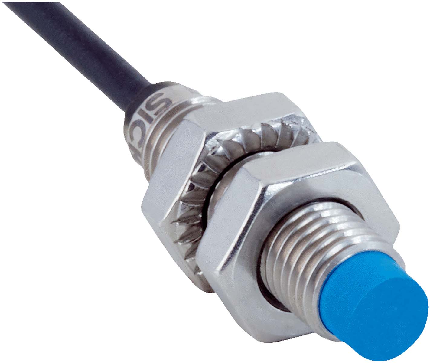SICK Inductive Threaded Barrel Proximity Sensor, M8, 4 mm Detection, 2-Wire NO, 10 → 30 V dc | IMB08-04NDSVU2K