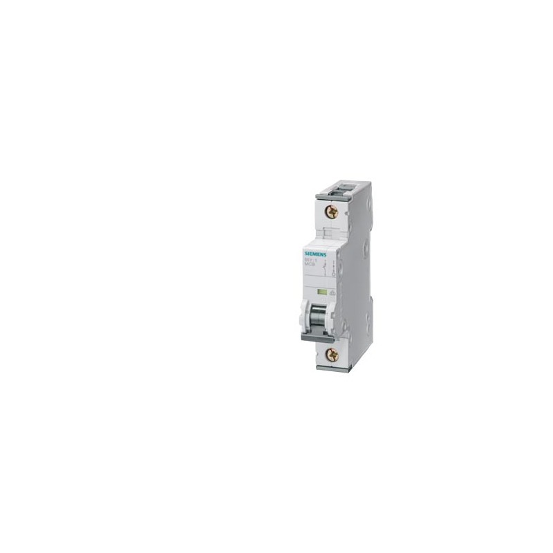 Siemens SENTRON 5SY7 MCB, 1P, 40A Curve C, 400V AC, 72V DC, 15 kA Breaking Capacity | 5SY7140-7