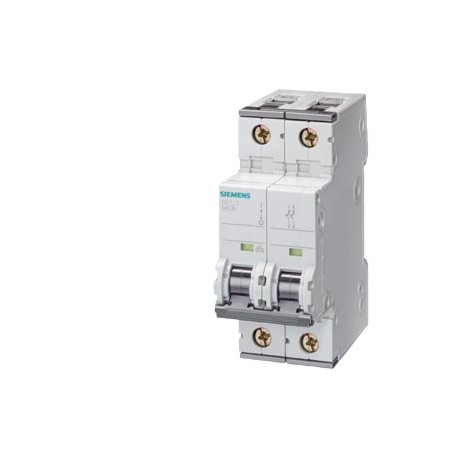 Siemens SENTRON 5SY7 MCB, 2P, 25A Curve C, 400V AC, 15 kA Breaking Capacity | 5SY7225-7