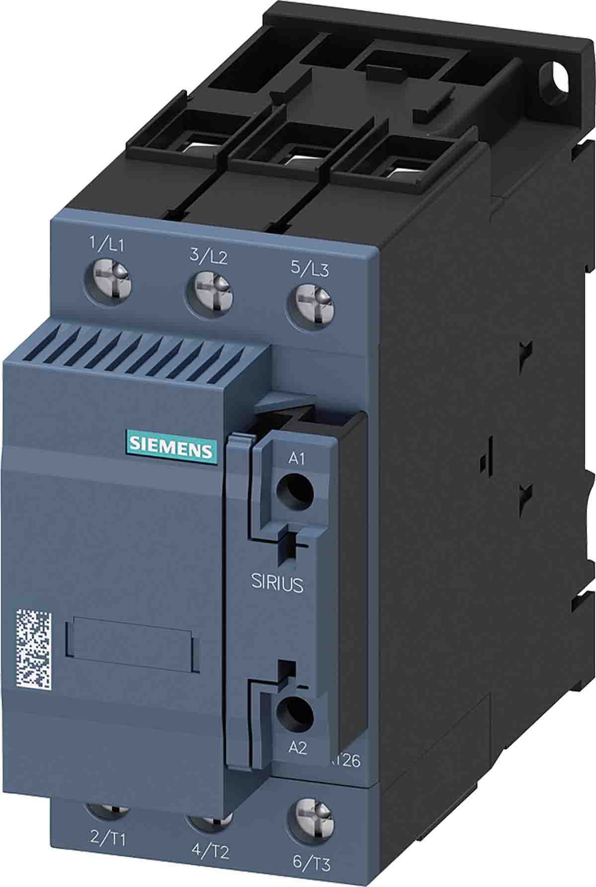 Siemens SIRIUS 3RT Size S2, 3RT26 Contactor, 230 V ac Coil, 3-Pole, 72.2 A, 1NO + 1NC | 3RT2636-1AL23