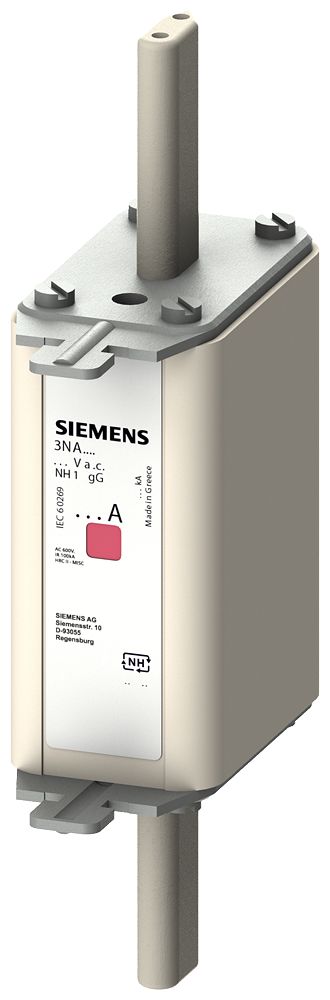 Siemens 160A Centred Tag Fuse, NH1, 690V | 3NA7136-6