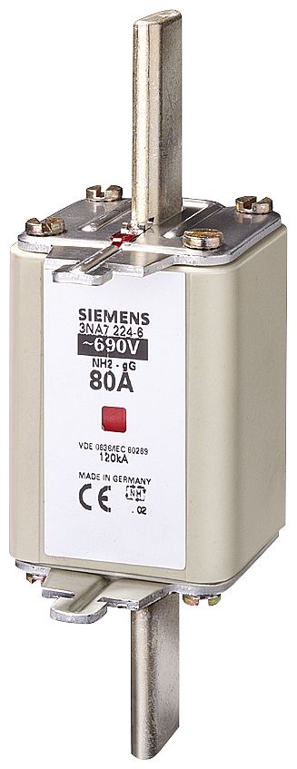 Siemens 160A Centred Tag Fuse, NH2, 690V | 3NA7236-6