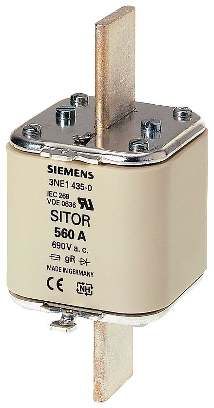 Siemens 850A Centred Tag Fuse, NH3, 690V | 3NE1448-2