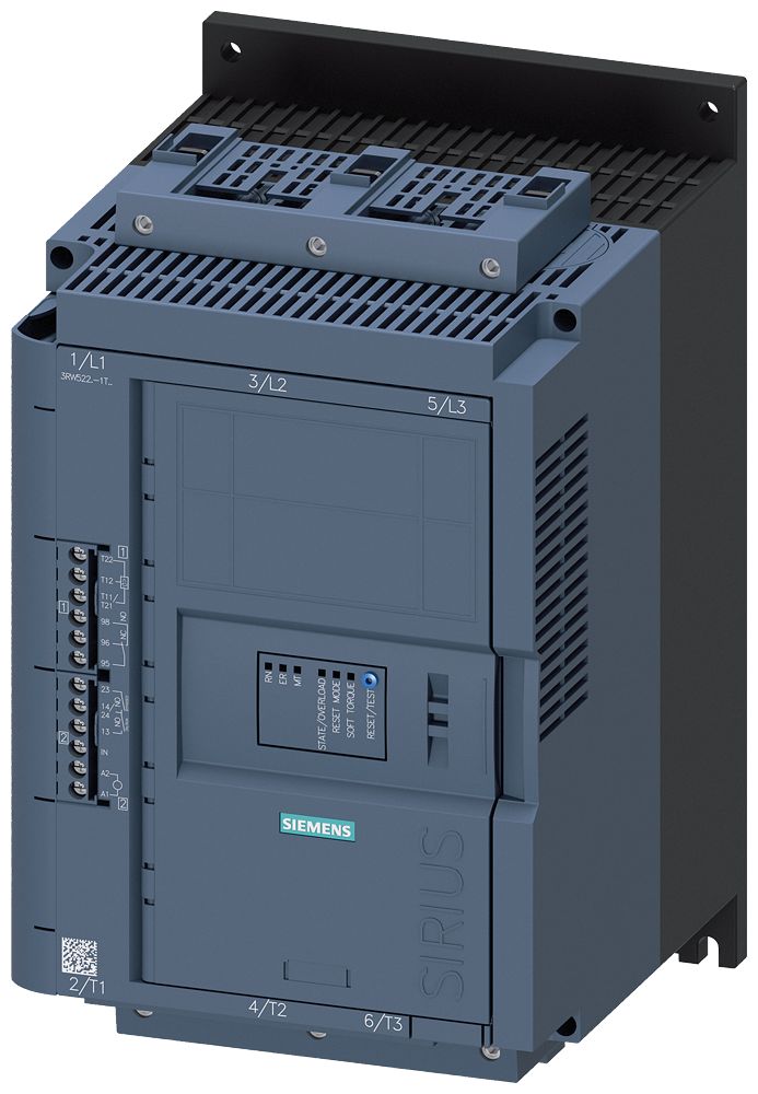 Siemens SIRIUS 3RW Soft Starter, , 7.5 kW, 480 V ac, 3 Phase, IP20 | 3RW5225-1TC15