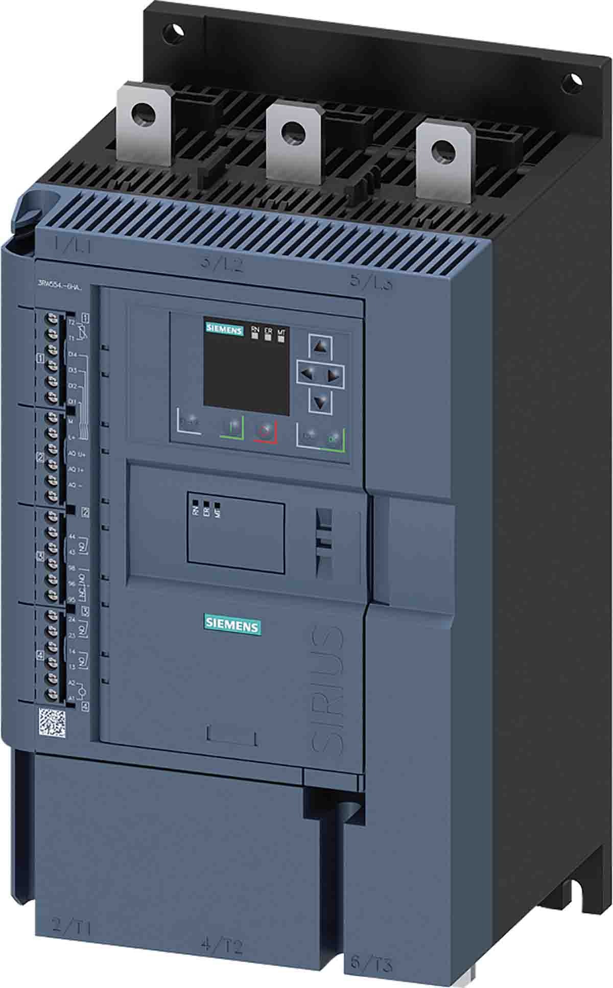 Siemens SIRIUS 3RW Motor Starter, , 560 kW, 690 V ac, 3 Phase | 3RW5548-6HA06