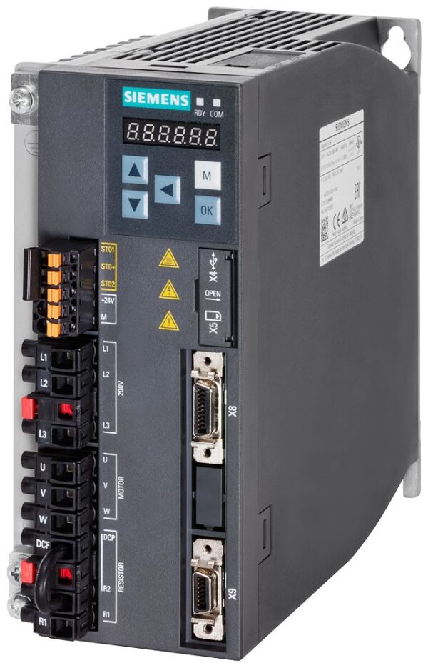 Siemens 0.75 kW Servo Drive, 200 - 240 V, 1 Phase, 14.1 A, 240 V