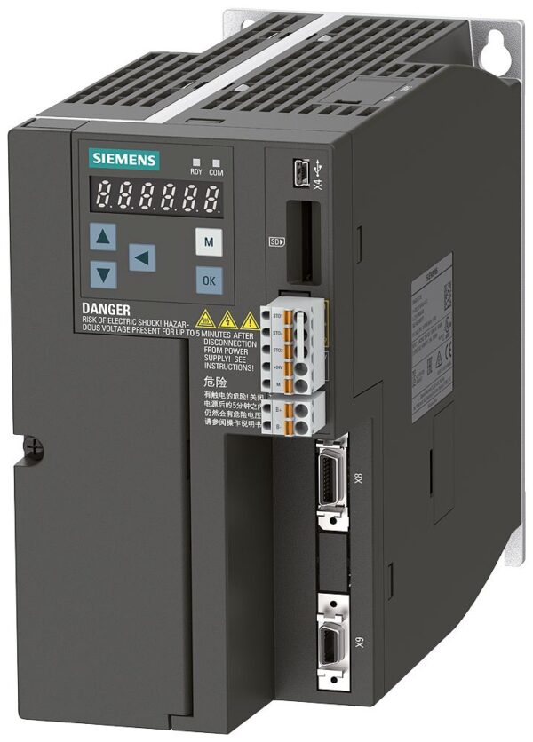Siemens 2 kW Servo Drive, 380 - 480 V, 3 Phase, 23.4 A, 480 V