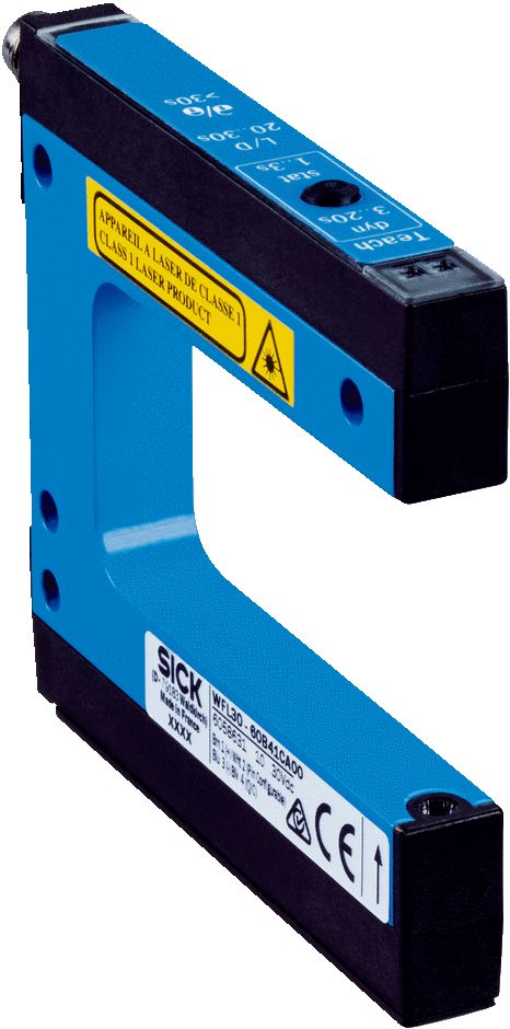 SICK Fork Sensor Photoelectric Sensor, 80 mm Detection Range | WFL80-60B41CA00