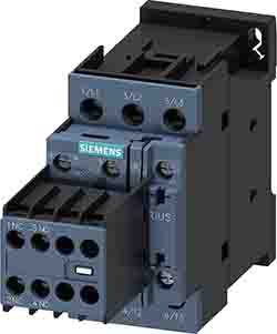 Siemens SIRIUS 3RT Size S0, 3RT2 Contactor, 110 V ac Coil, 3-Pole, 32 A, 15 kW, 2NO + 2NC | 3RT2027-1AF04