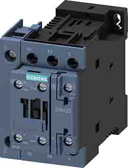 Siemens SIRIUS 3RT Size S0, 3RT25 Contactor, 220 V dc Coil, 4-Pole, 25 A, 11 kW, 2NO + 2NC | 3RT2526-1BM40