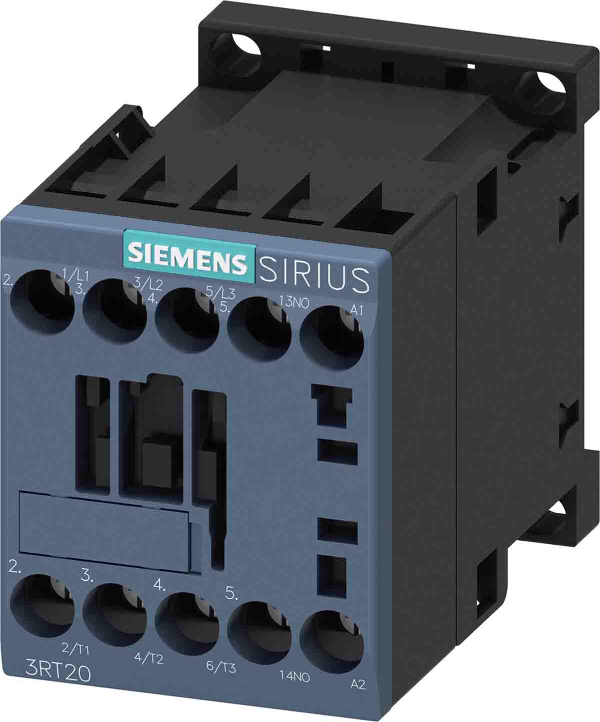 Siemens SIRIUS 3RT Size S00, 3RT2 Contactor, 3-Pole, 4 kW, 1NC | 3RT2016-1AK61