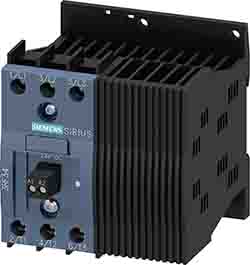 Siemens 3RF34 Series Solid State Relay, 12.5 A Load, DIN Rail Mount, 480 V Load | 3RF3412-1BB04
